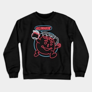 Kool aid man neon Crewneck Sweatshirt